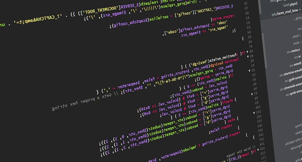 Developers working on code